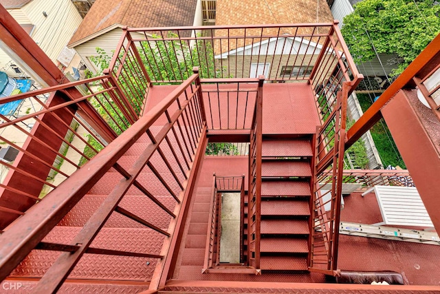 2832 N Mozart St, Chicago, IL 60618 - deck featuring stairway