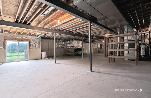 1312 Mulberry Ln, Cary, IL 60013 - below grade area with water heater