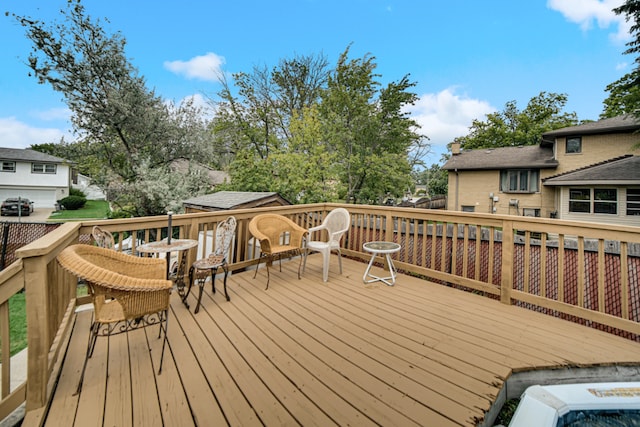 15301 Cherry Ln, Oak Forest, IL 60452 - view of deck
