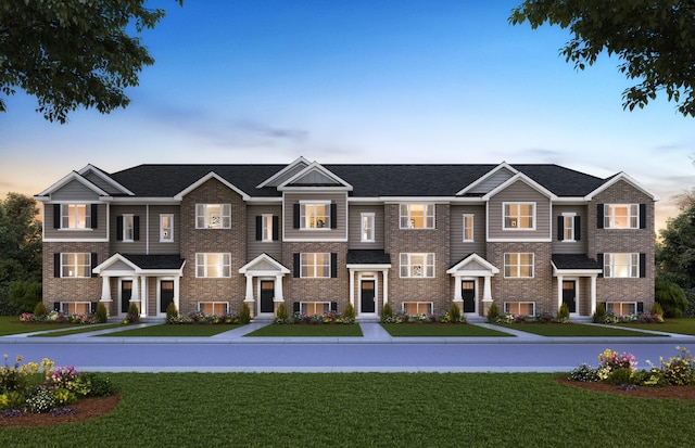 17317 Ulster Dr, Tinley Park, IL 60477 - view of property featuring a front lawn