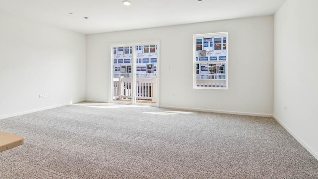 17317 Ulster Dr, Tinley Park, IL 60477 - carpeted empty room featuring baseboards