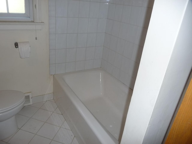 1430 Evergreen Ter, Glenview, IL 60025 - bathroom with tile patterned floors and a tub
