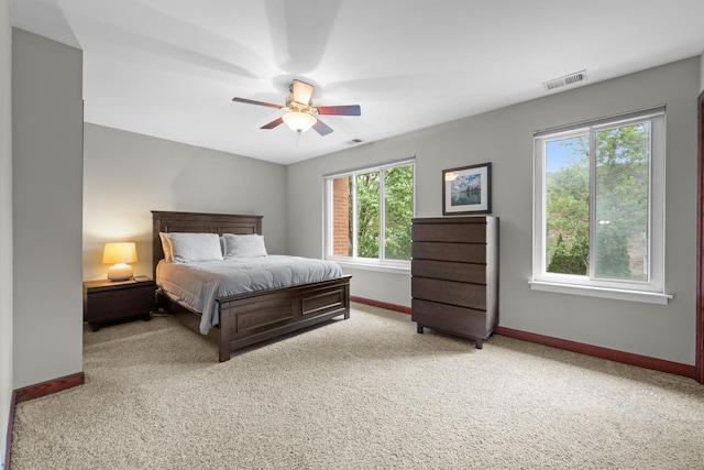 502 Burning Tree Ln, Naperville, IL 60563 - bedroom featuring carpet and ceiling fan