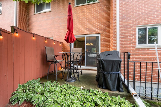 502 Burning Tree Ln, Naperville, IL 60563 - view of patio featuring a grill