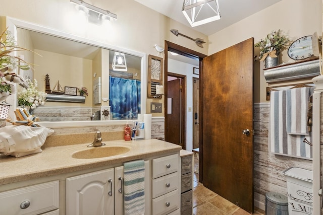1934 Philip Dr, Dixon, IL 61021 - bathroom with vanity and tile patterned floors