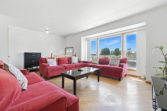8803 N Grand St, Niles, IL 60714 - living area with wood finished floors