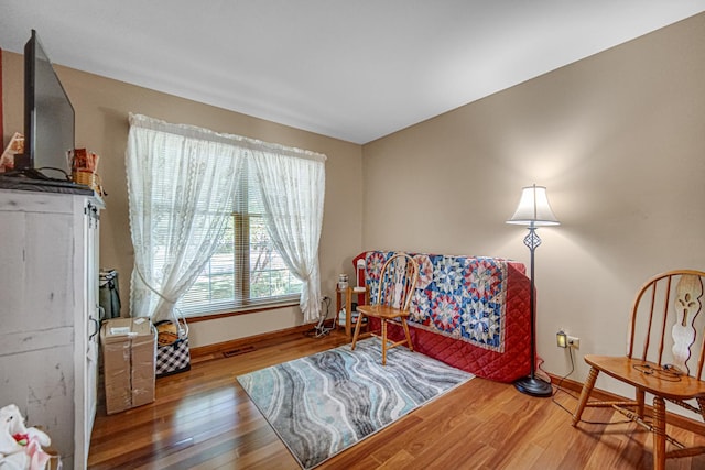2718 Lake Side Cir, Joliet, IL 60431 - sitting room featuring wood finished floors