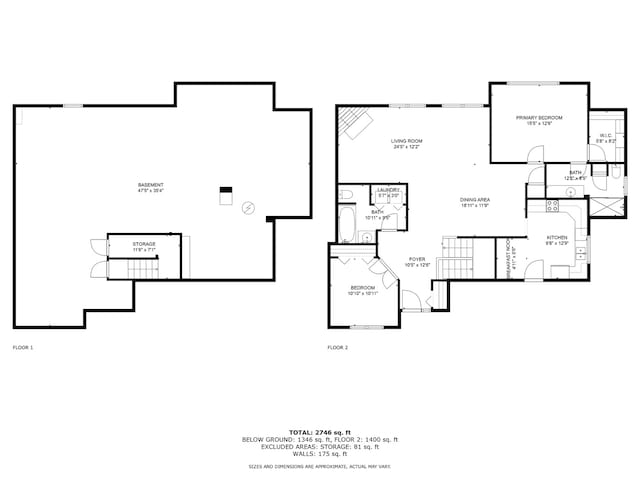 2718 Lake Side Cir, Joliet, IL 60431 - view of floor plan / room layout