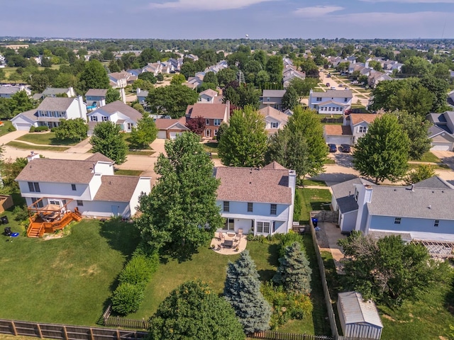 2805 Polo Rd, Bloomington, IL 61704 - aerial perspective of suburban area