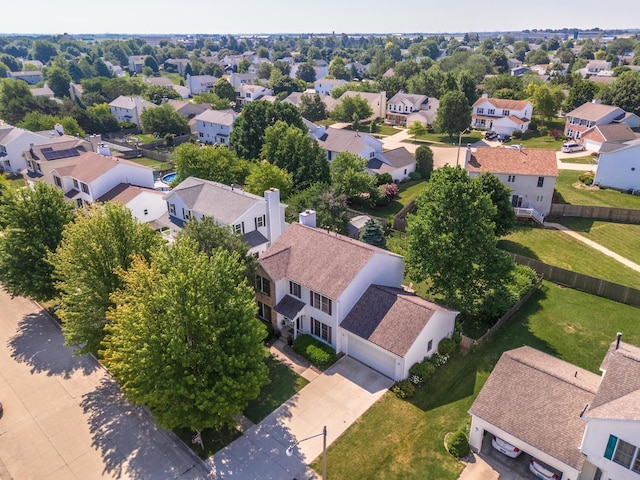 2805 Polo Rd, Bloomington, IL 61704 - aerial perspective of suburban area