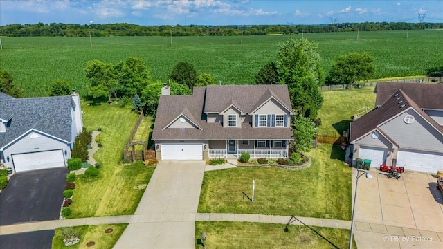 25909 S Woodrush Way, Channahon, IL 60410 - aerial view of sparsely populated area