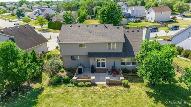 25909 S Woodrush Way, Channahon, IL 60410 - aerial view of residential area