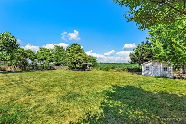 25909 S Woodrush Way, Channahon, IL 60410 - view of yard with an outdoor structure