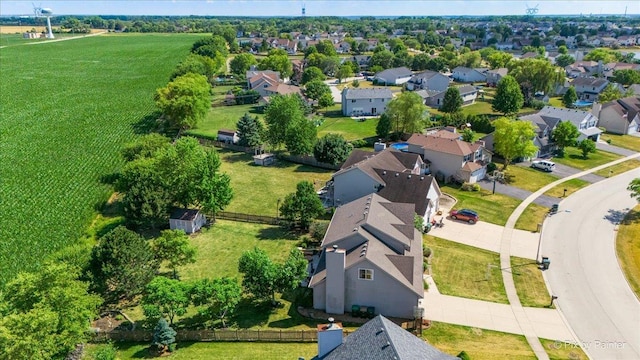 25909 S Woodrush Way, Channahon, IL 60410 - aerial perspective of suburban area