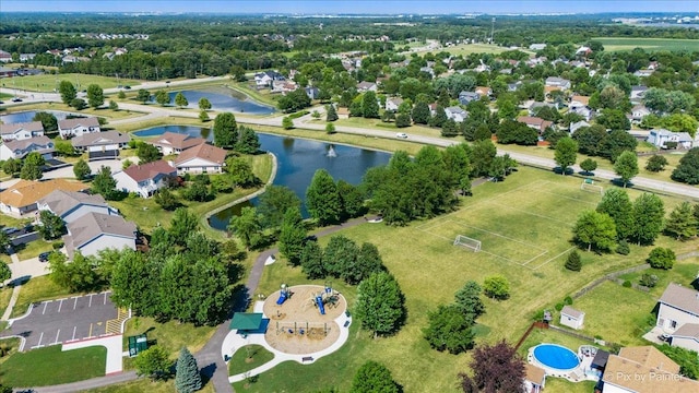 25909 S Woodrush Way, Channahon, IL 60410 - view of property location featuring a large body of water