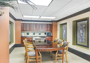 10 E Ontario St Unit 3912, Chicago, IL 60611 - dining area with carpet flooring and a paneled ceiling