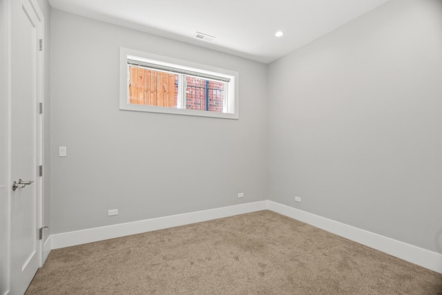 4133 N Kenmore Ave Unit 1N, Chicago, IL 60613 - unfurnished room featuring carpet flooring and recessed lighting