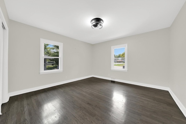 122 Tower Rd, Barrington, IL 60010 - spare room with baseboards and wood finished floors