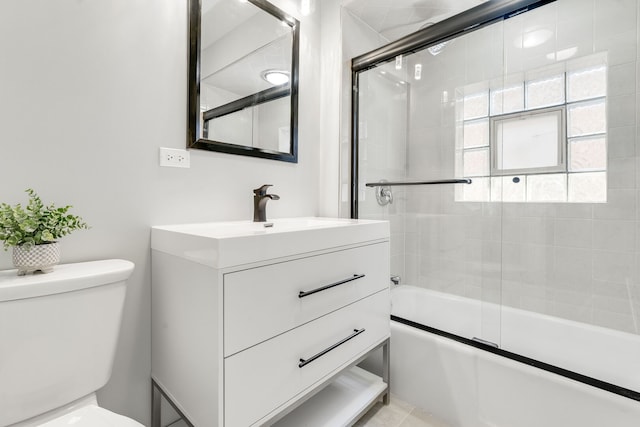2407 S 60th Ct, Cicero, IL 60804 - full bathroom with combined bath / shower with glass door and vanity