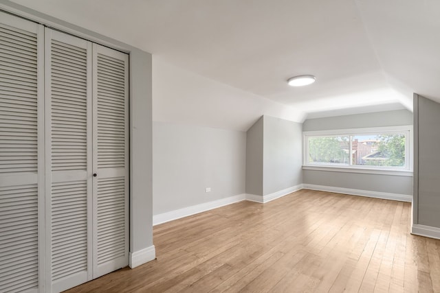 2407 S 60th Ct, Cicero, IL 60804 - additional living space featuring light wood-style floors and lofted ceiling