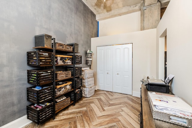 1820 N Spaulding Ave Unit 102, Chicago, IL 60647 - office featuring a high ceiling and baseboards