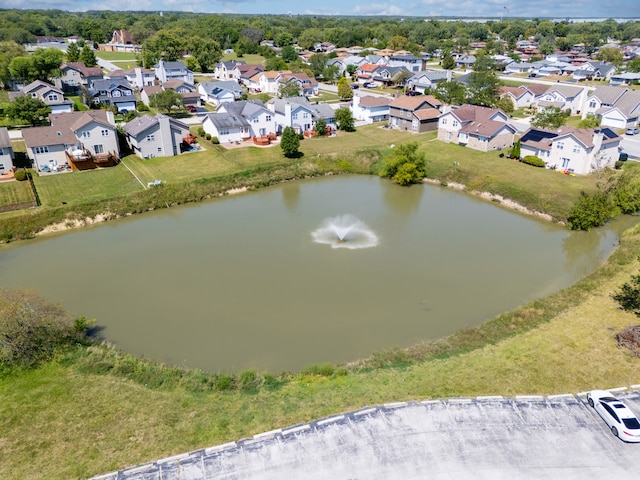17963 Huntleigh Ct Unit 103, Country Club Hills, IL 60478 - aerial view of residential area with a nearby body of water