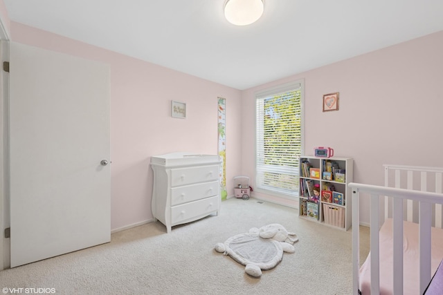 3843 Appian Way, Glenview, IL 60025 - bedroom featuring carpet flooring and a crib