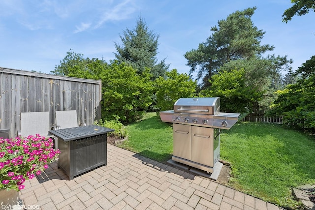 3843 Appian Way, Glenview, IL 60025 - view of patio / terrace featuring area for grilling