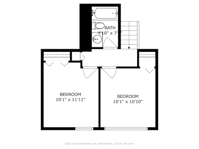 3843 Appian Way, Glenview, IL 60025 - view of home floor plan