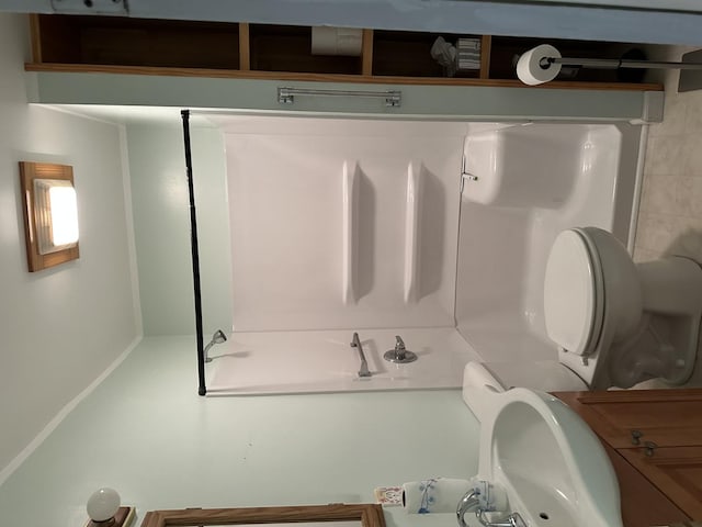 12851 Argo Fay Rd, Thomson, IL 61285 - full bathroom with a shower