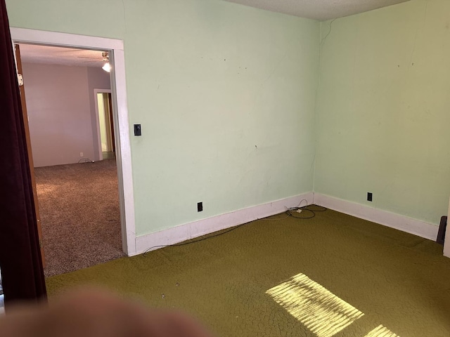 12851 Argo Fay Rd, Thomson, IL 61285 - unfurnished room featuring carpet and ceiling fan