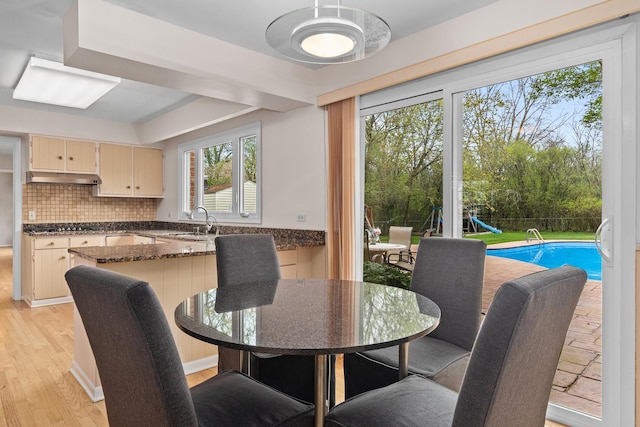49 Red Oak Ln, Highland Park, IL 60035 - dining space with light wood-style flooring