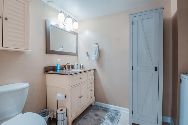 1021 Otis Ave, Rockdale, IL 60436 - bathroom featuring toilet and vanity
