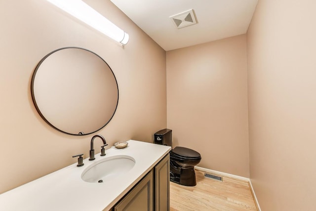 108 Bishop Quarter Ln, Oak Park, IL 60302 - bathroom featuring vanity and wood finished floors