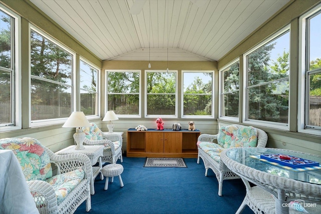 872 Shady Ln, Aurora, IL 60506 - sunroom / solarium with vaulted ceiling
