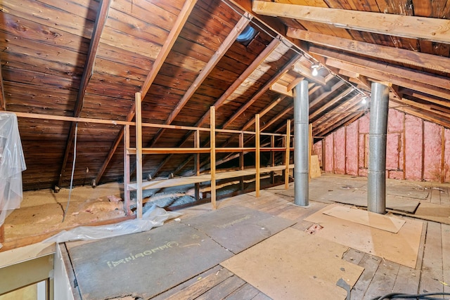 144 Greenley St, Woodstock, IL 60098 - view of unfinished attic