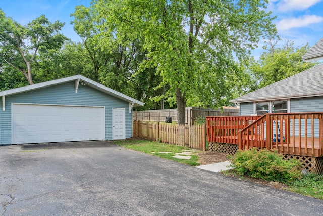 144 Greenley St, Woodstock, IL 60098 - view of detached garage