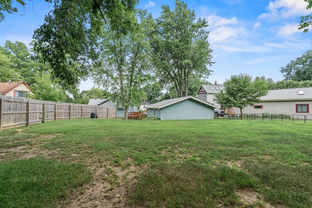 144 Greenley St, Woodstock, IL 60098 - view of fenced backyard