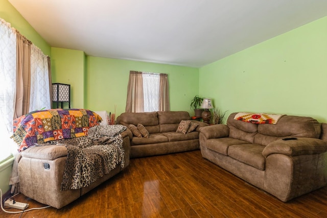 22427 Ridgeway Ave, Richton Park, IL 60471 - living room featuring wood finished floors