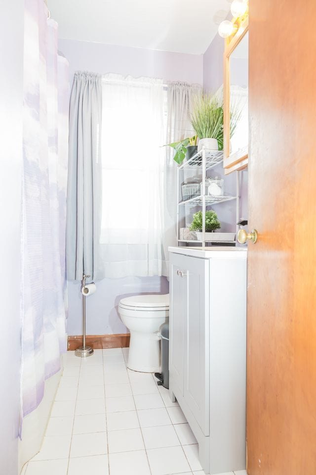 204 N Elroy Ave, Bartlett, IL 60103 - bathroom with toilet and tile patterned flooring