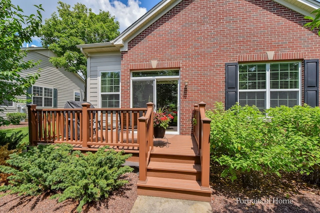 2065 John Paul Jones Ln Unit 2065, Bolingbrook, IL 60490 - view of wooden deck