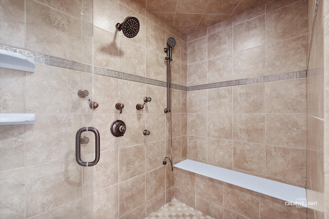 3704 Heathmoor Dr, Elgin, IL 60124 - bathroom featuring a stall shower