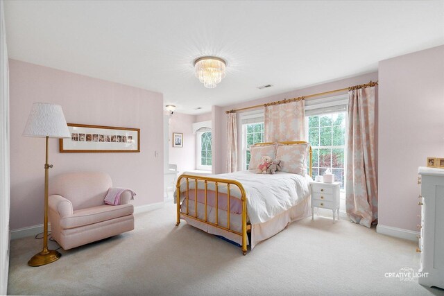 3704 Heathmoor Dr, Elgin, IL 60124 - bedroom with carpet and baseboards