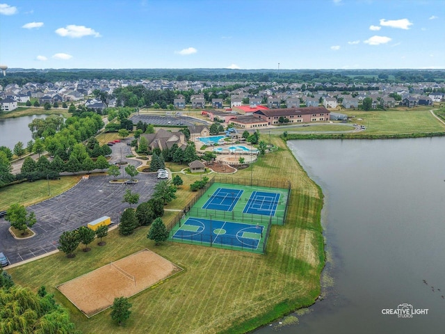 3704 Heathmoor Dr, Elgin, IL 60124 - bird's eye view of a large body of water