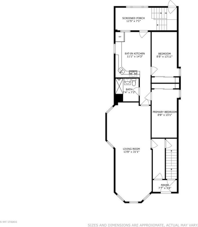 925 W 31st St, Chicago, IL 60608 - view of room layout