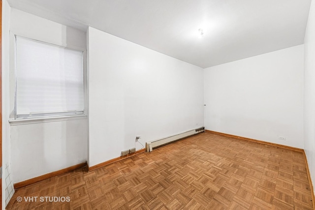 925 W 31st St, Chicago, IL 60608 - empty room with a baseboard radiator and baseboards