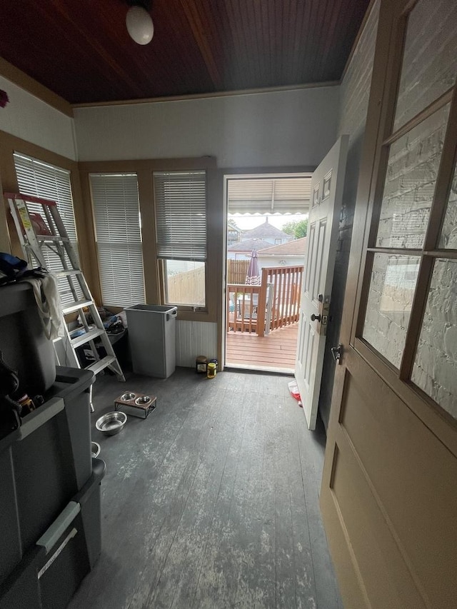 2918 N Normandy Ave, Chicago, IL 60634 - view of unfurnished sunroom
