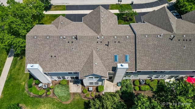 1521 E Baronet Ln, Palatine, IL 60074 - view from above of property