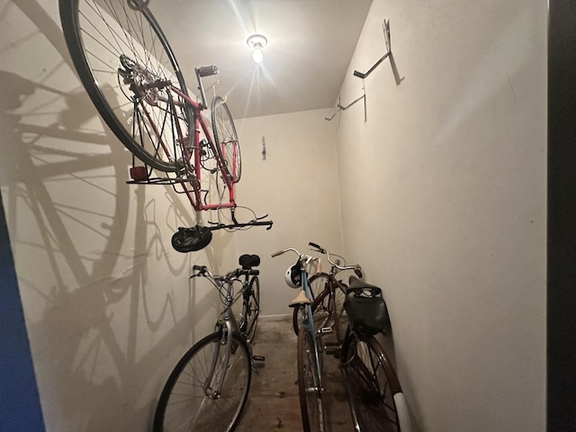 2319 E Olive St Unit 1D, Arlington Heights, IL 60004 - garage featuring bike storage