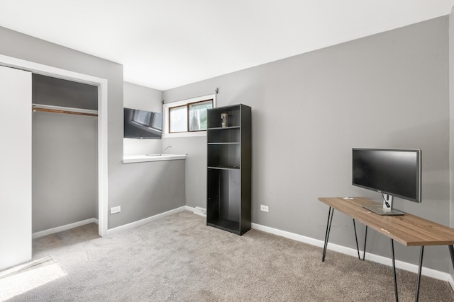 225 S Willow St, Glenwood, IL 60425 - unfurnished bedroom featuring carpet floors and a closet